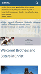 Mobile Screenshot of holyangelscatholicchurchglobe.org